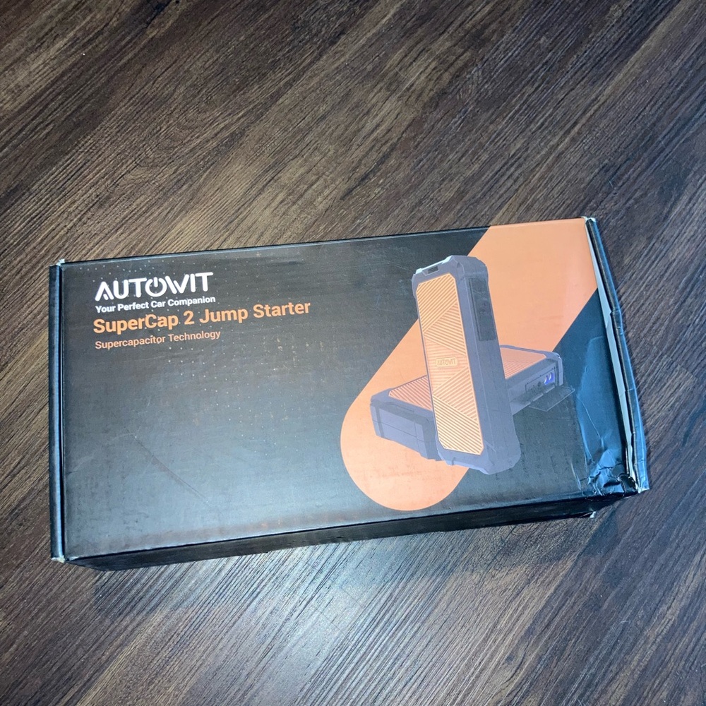 Autowit Super Cap2 12V Jump Starter with Super Capacitor New